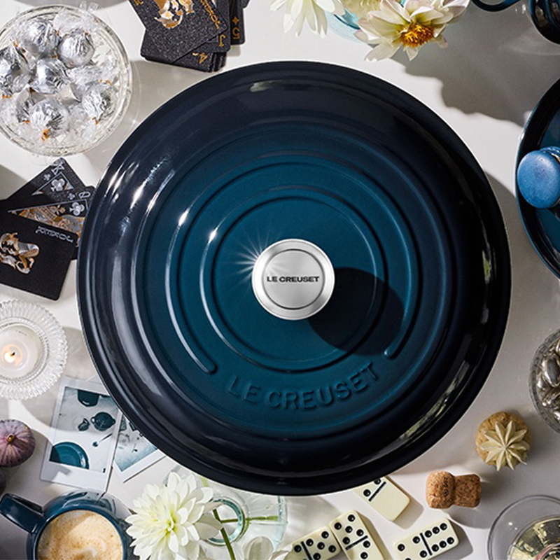 Le Creuset Signature Round Cocotte 26Cm In Nuit