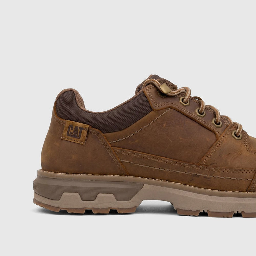 Caterpillar Mens Pursue Hiker Lo Shoes In Bronze Brown