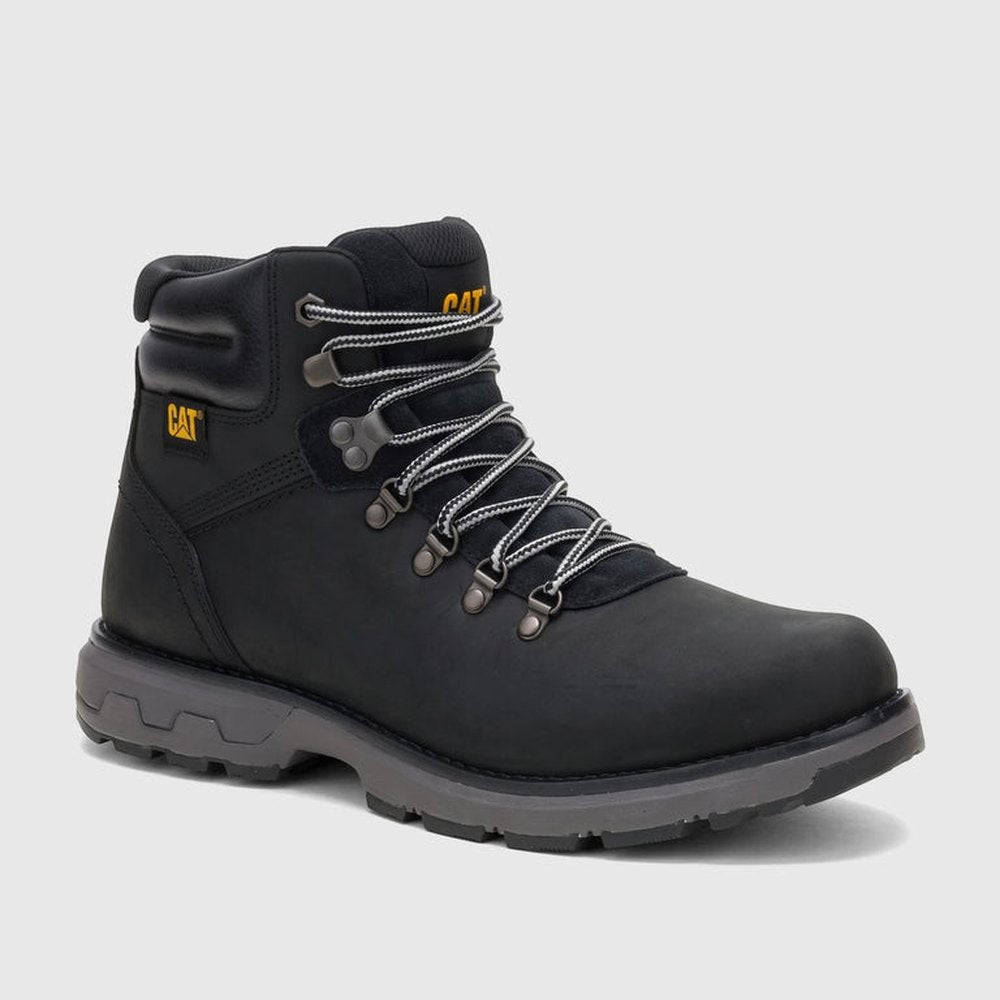 Caterpillar Mens Pursue Hiker Boots In Black
