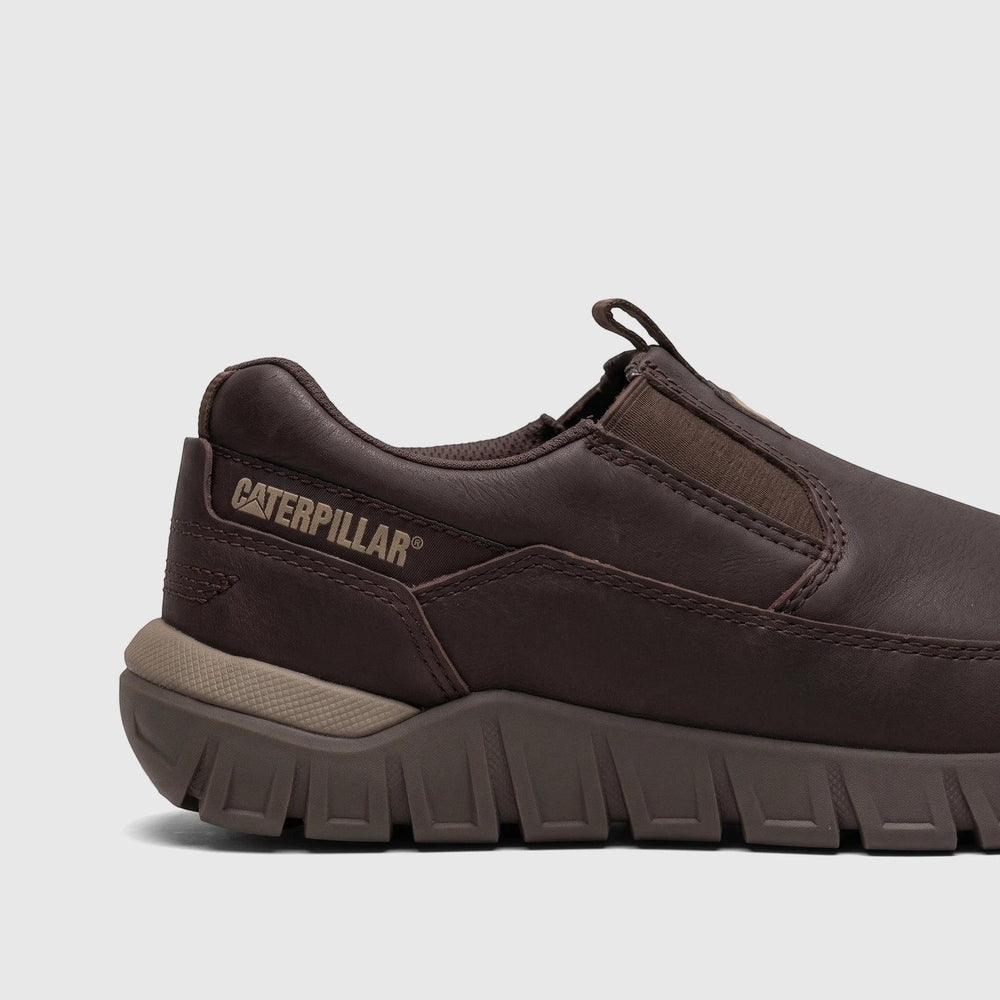 Caterpillar Mens Versage Slip On Shoes In Coffee Bean