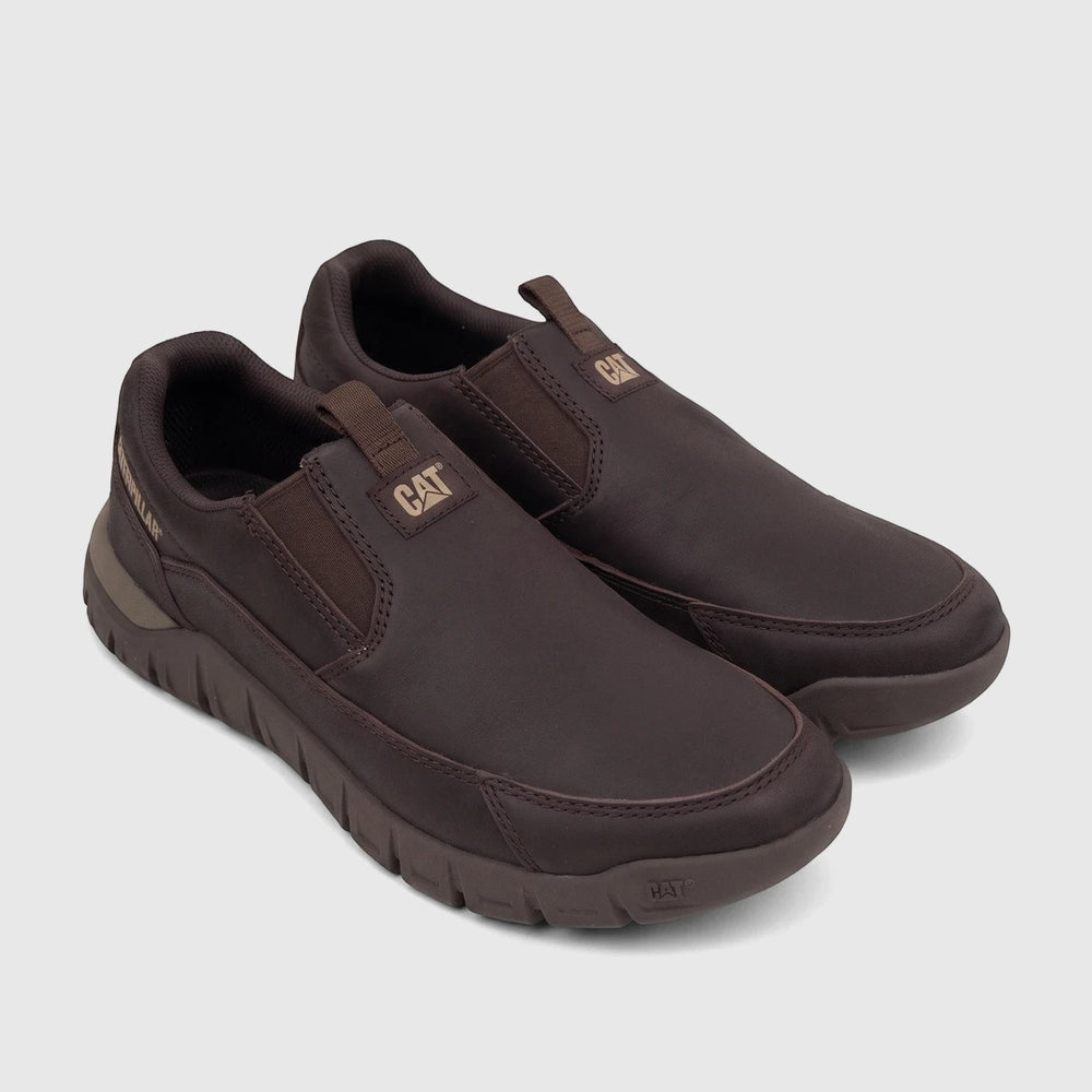 Caterpillar Mens Versage Slip On Shoes In Coffee Bean
