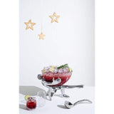 Glass Bowl And Stand-All Dressed Up