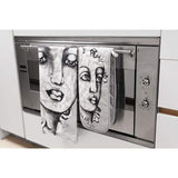 Tea Towel-S/Face-Pe/Bl