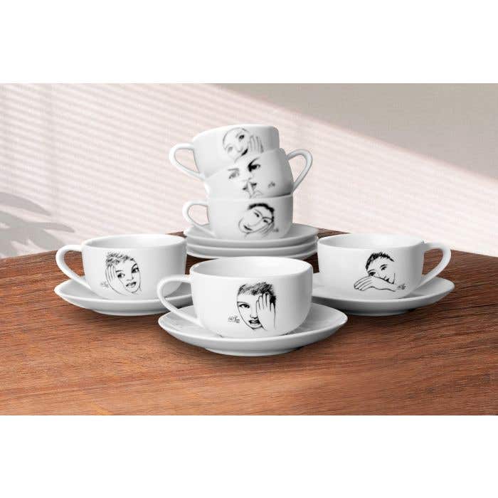 Carrol Boyes Cup And Saucer-Pillow Talk