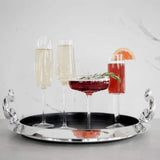 Drinks Tray Round-Wave