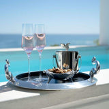 Drinks Tray Round-Wave