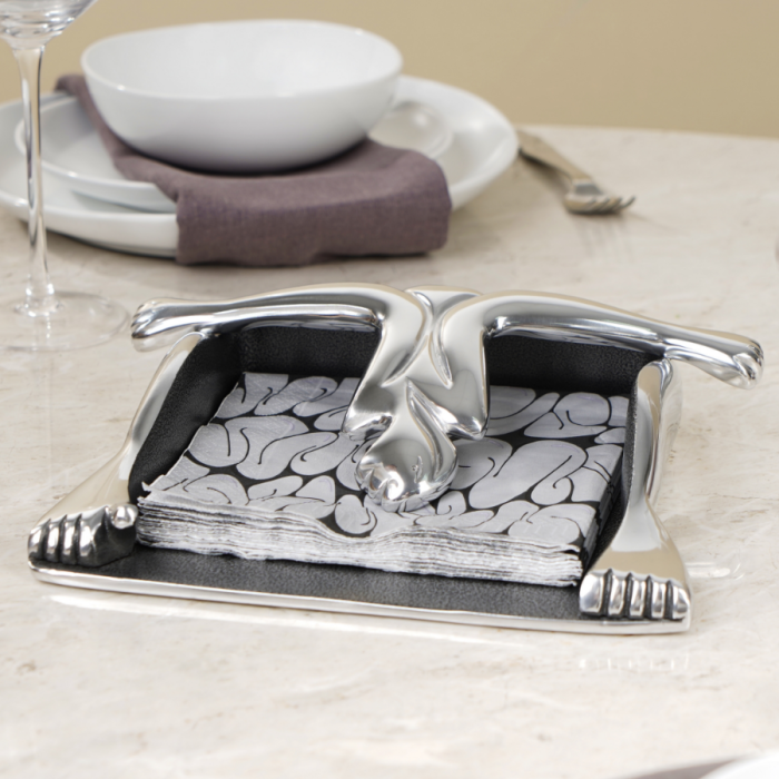 Carrol Boyes Take a Bow Serviette  Holder
