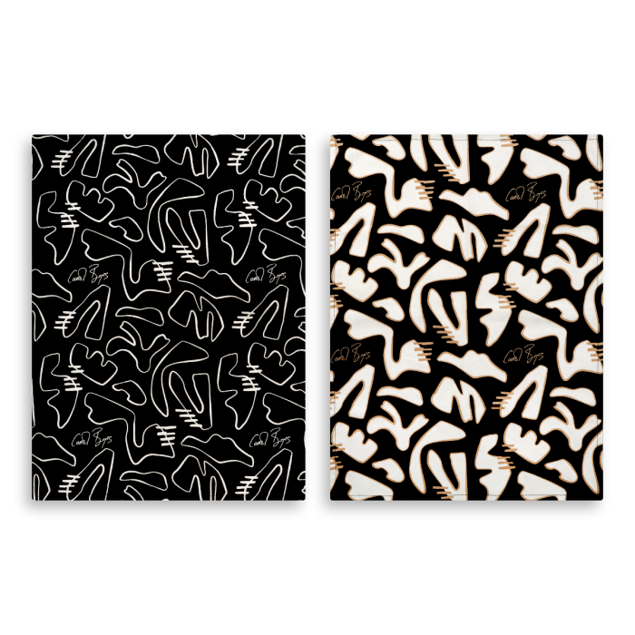 Carrol Boyes Tea Towel Set Of 2 Lacuna