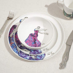 Cereal/Soup Bowl Set Of 4-Dancing Girls