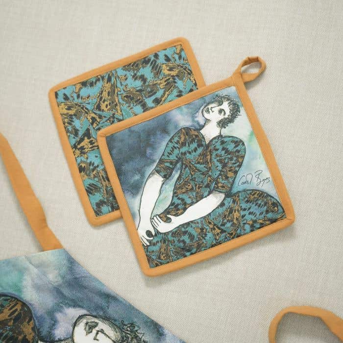 Carrol Boyes Pot Holder Set Of 2 Flying High