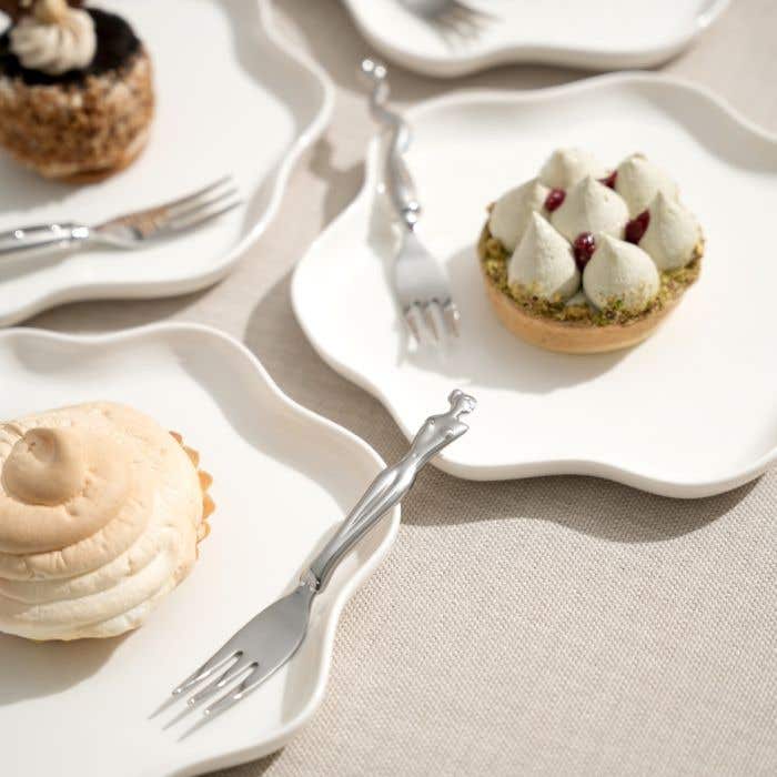 Carrol Boyes Cake Fork Set Of 4 Woman