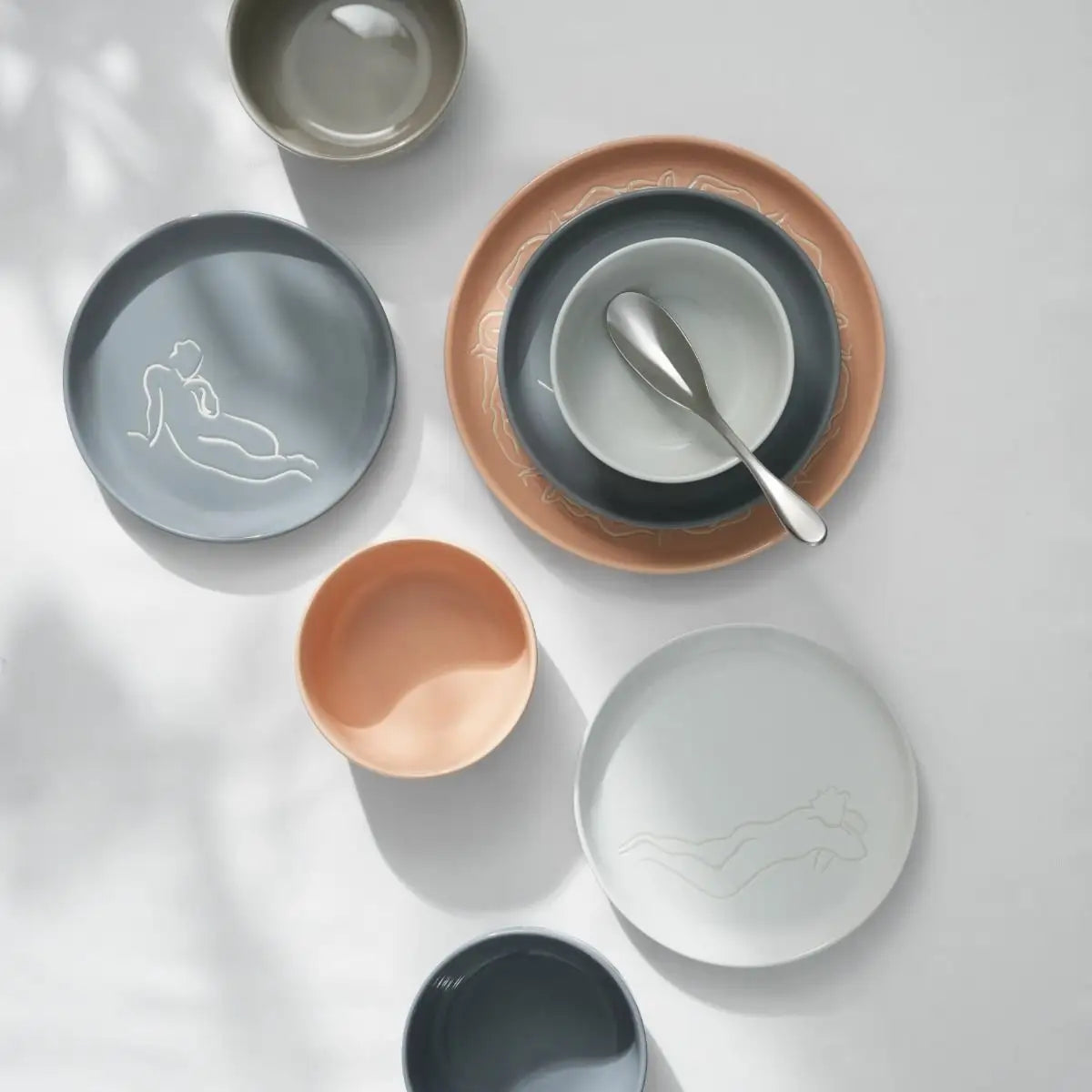 Carrol Boyes Dinner Plate Set Of 4 Luxe Loungers Assorted