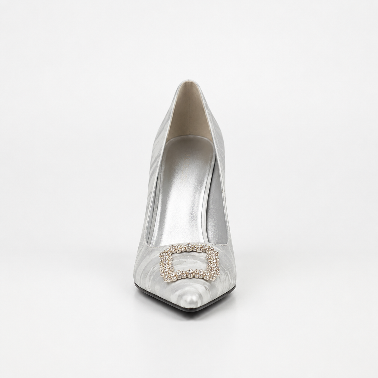 Butterfly Feet Miss Black Ladies Lanelle 3 Heels In Silver