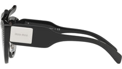 Miu Miu Catlook Frame Sunglasses For Women In Black