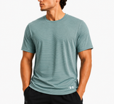 Under Armour Launch Short Sleeve T-Shirt In Teal