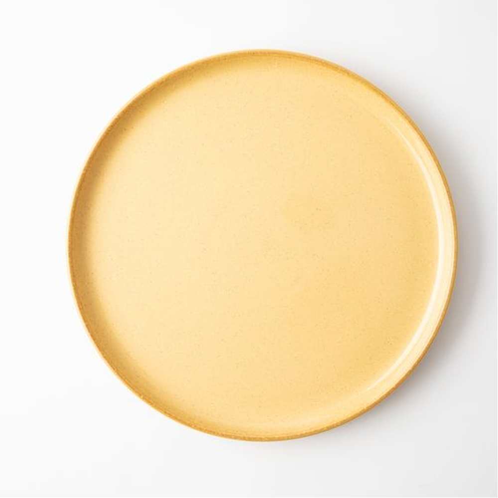 Omada Flat Stackabale Side Plate In Mustard