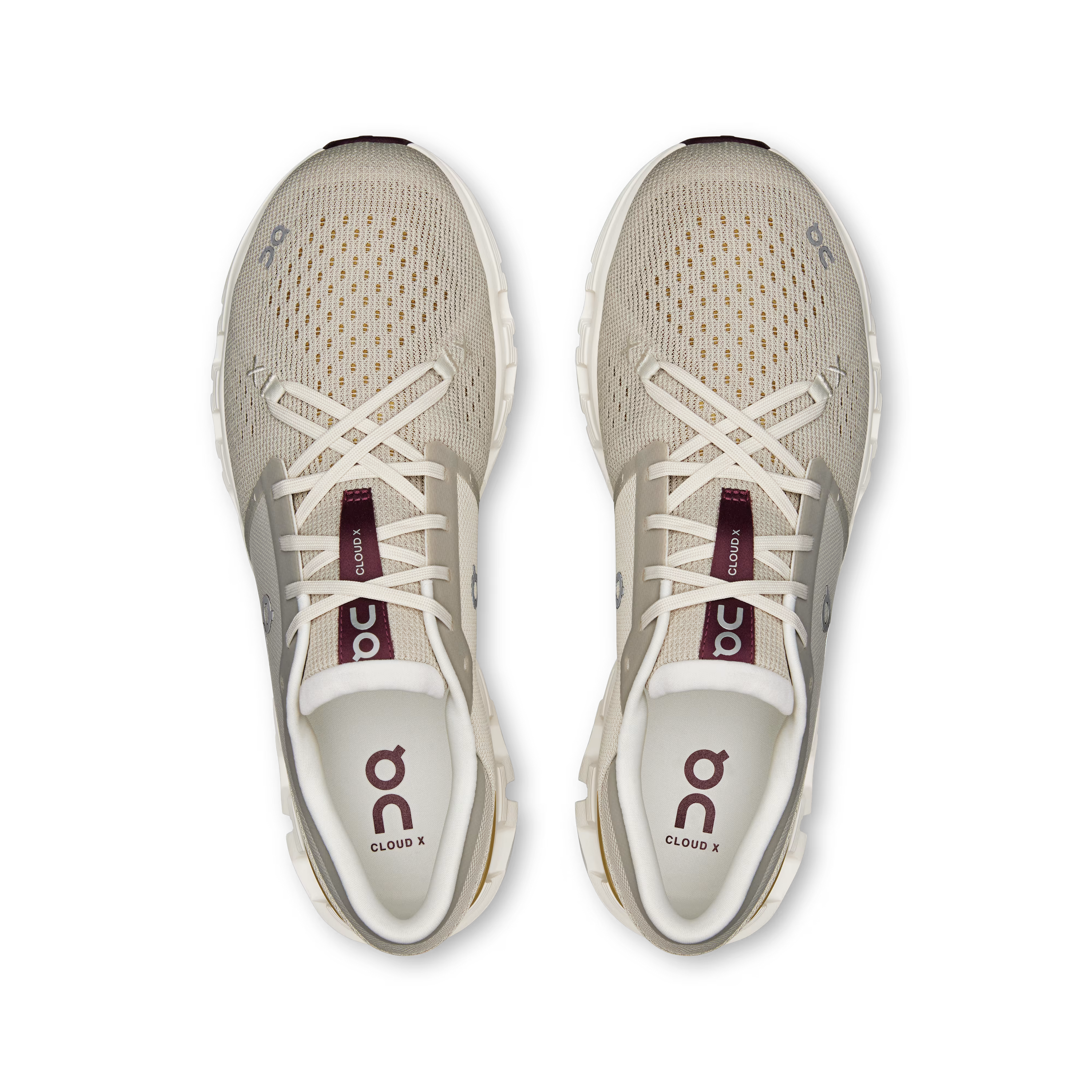 On Cloud Mens Cloud X 4.0 Shoes In Pelican