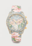 Guess Womens Rosalie Watch In Multi