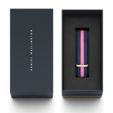 Daniel Wellington Navy/Pink Oxford Strap Rg 13Mm