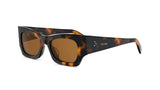 Celine Womens 3 Dots Sunglasses In Brown