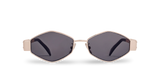 Celine Triomphe Unisex Sunglasses In Light Gold