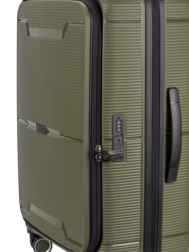 Cellini Ipak 112 Tolley Case  Army Green