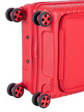 Cellini Bizlite Front Opening Carry On Trolley Case In Red