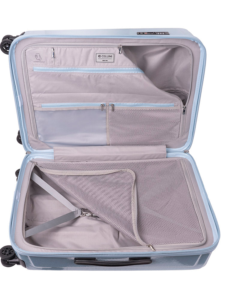 Cellini Compolite Trolley Case Light Blue