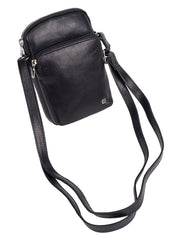 Cellini Diva Adina Crossbody Phone Sling  Black