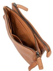 Cellini Diva Premea Double Compartment Tan