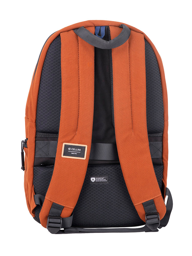 Cellini Exporer Pro Digital Backpack In Rust