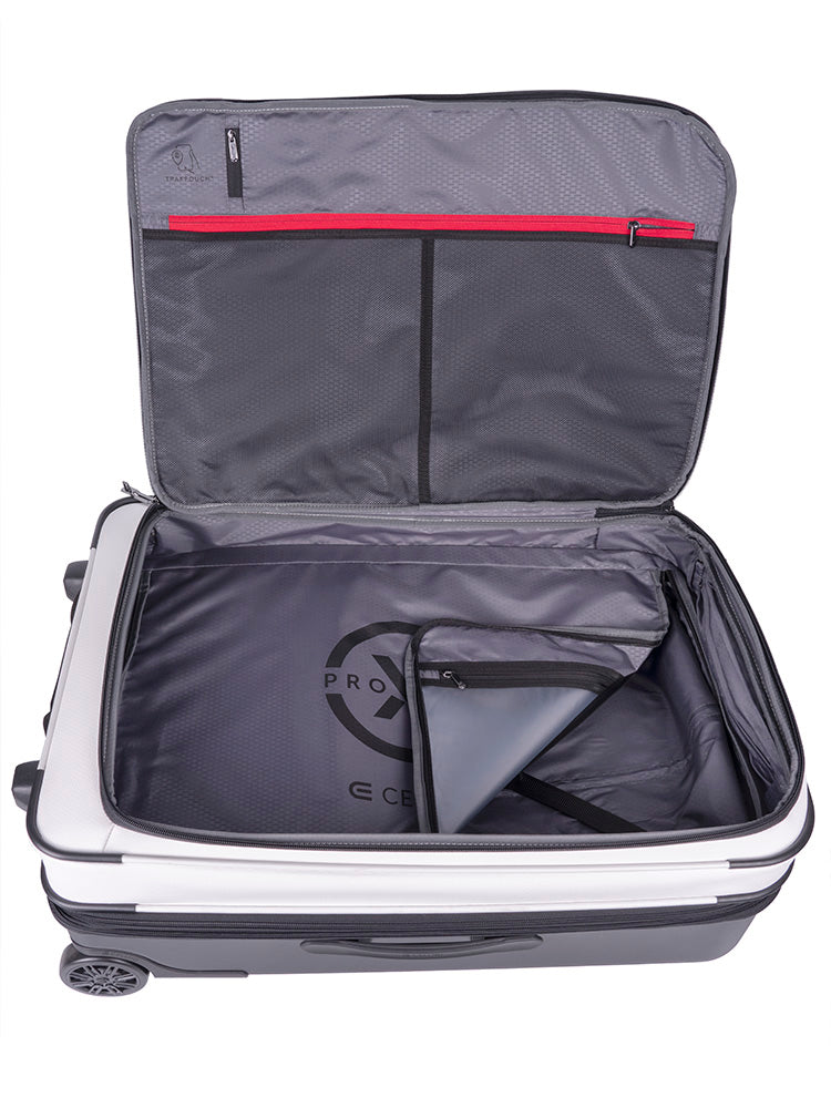 Cellini Pro X 4 Wheel Trolley Case White