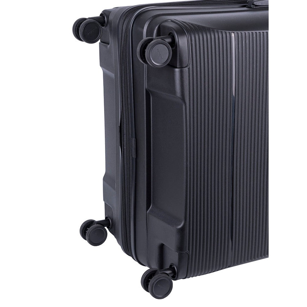 Cellini Qwest Trolley Luggage Case In Black
