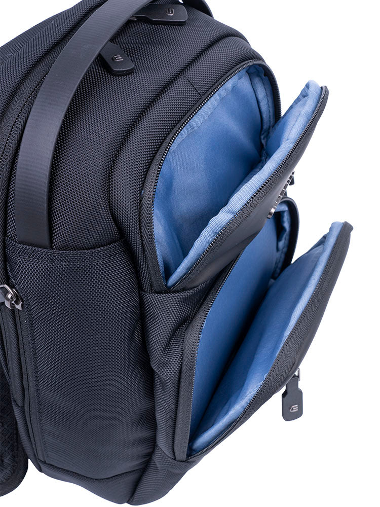 Cellini Sidekick Exec Crossbody Bag In Black