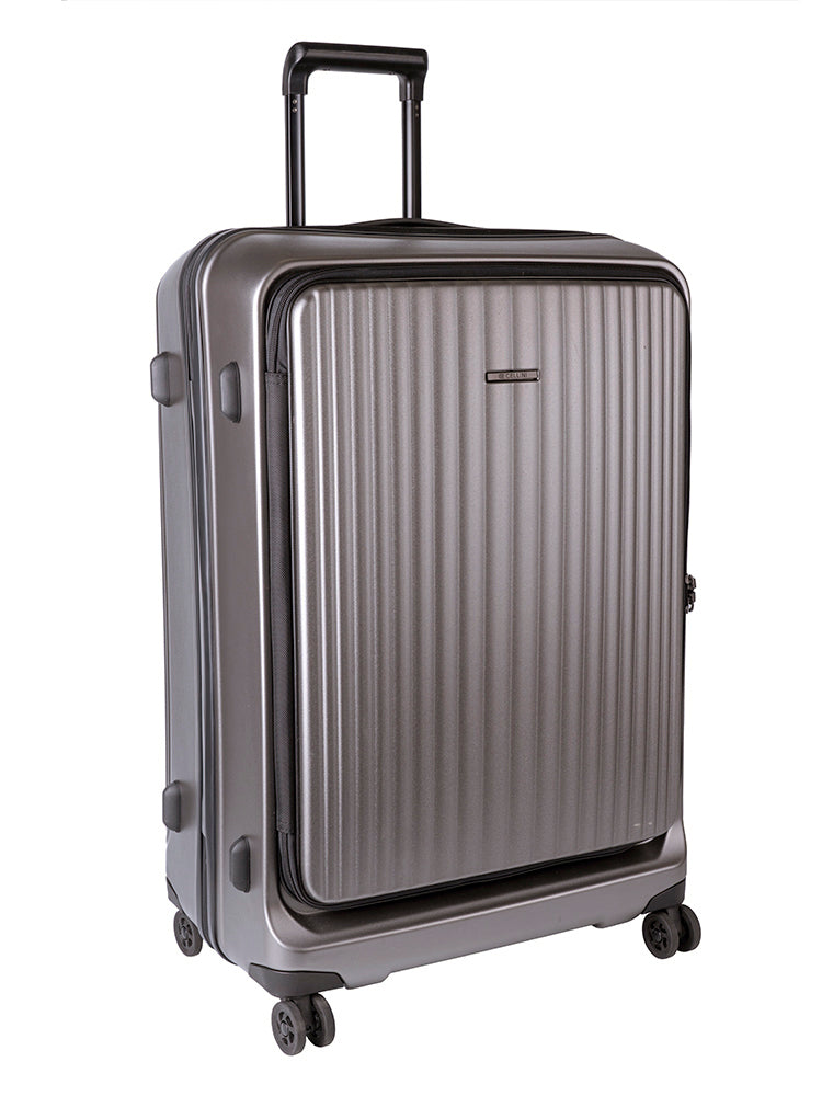 Celllini Tri Pak Trolley Case Charcoal