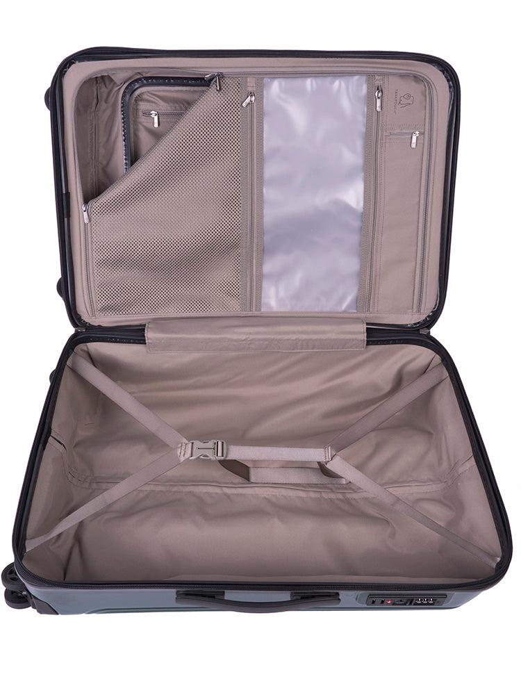 Cellini Tri Pak Trolley Case Green