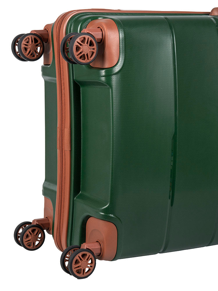 Cellini Spinn Trolley Case Green