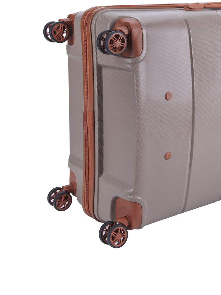 Cellini Spinn Trolley Case Mink Tan