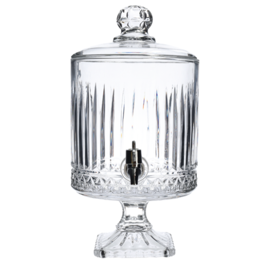 Aqua Crystal Beverage Dispencer in Clear