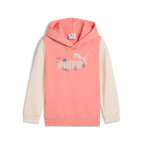 Puma Girls sandy Adventures Hoodie In Peach & Cream