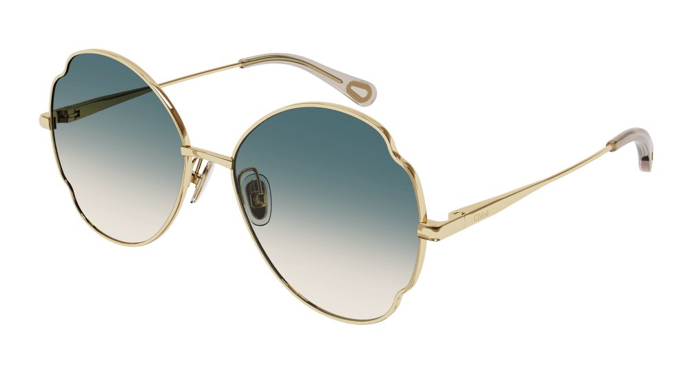 Chloe Sunglasses Kid Gold Green Cc0008S-001