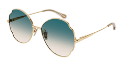 Chloe Sunglasses Kid Gold Green Cc0008S-001