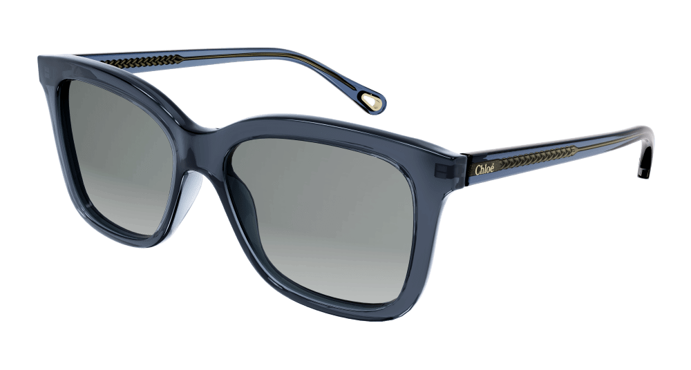 Chloe Sunglass Woman Blue Grey CH0079S-003