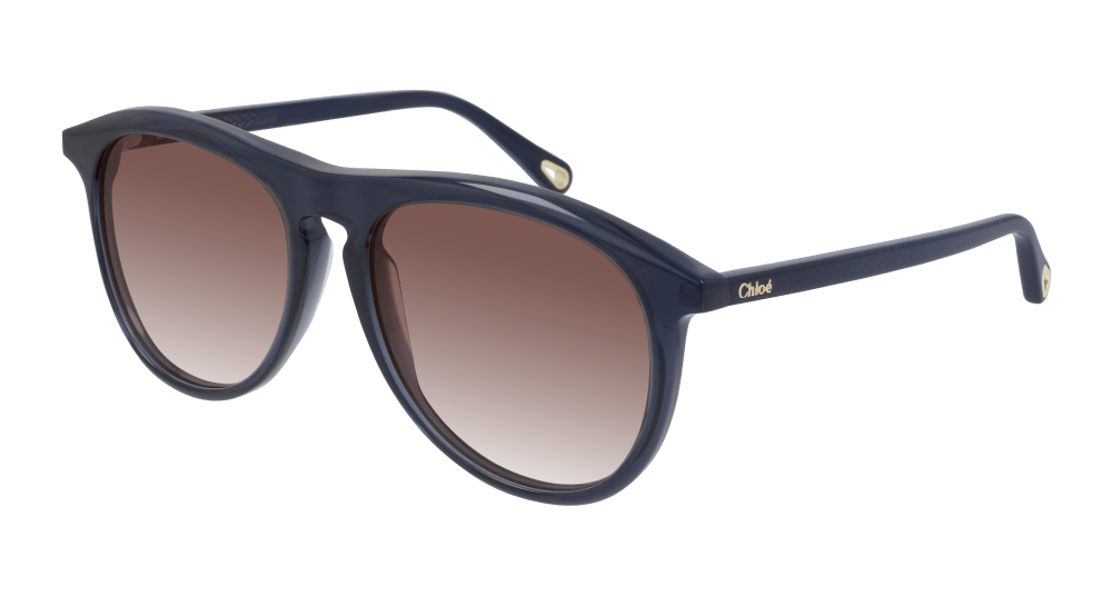 Chloe Sunglass Woman Blue Orange CH0009S-001