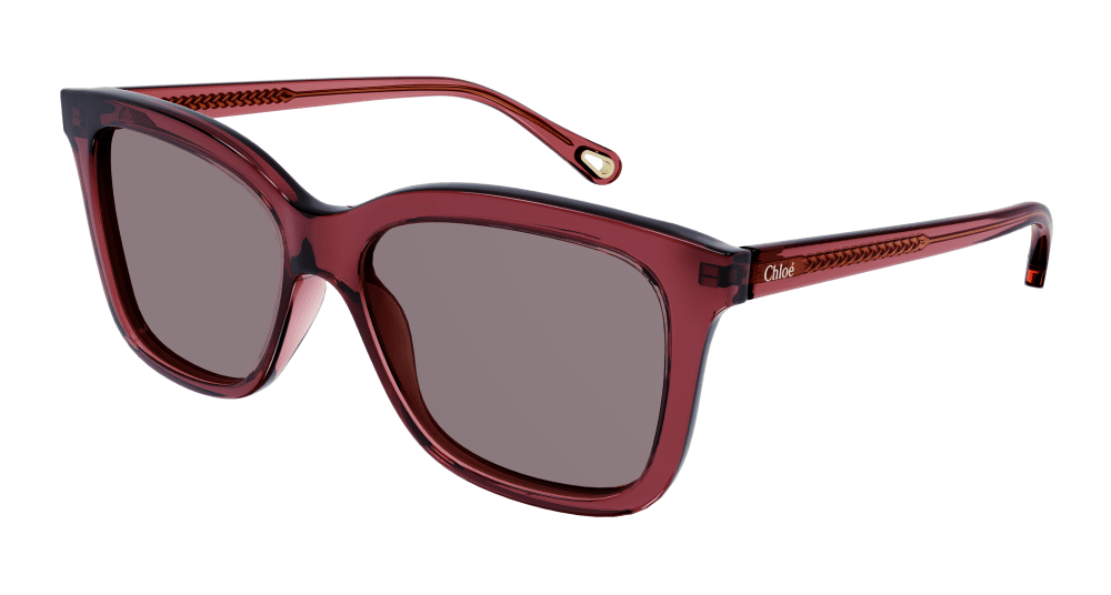 Chloe Sunglass Woman Burgundy Violet CH0079S-004