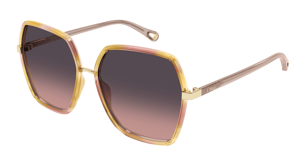 Chloe Womens Sunglasses In Havana Pink Red CH0262S-003