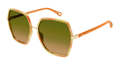 Chloe Womens Sunglasses In Havana Orange Green CH0262S-004