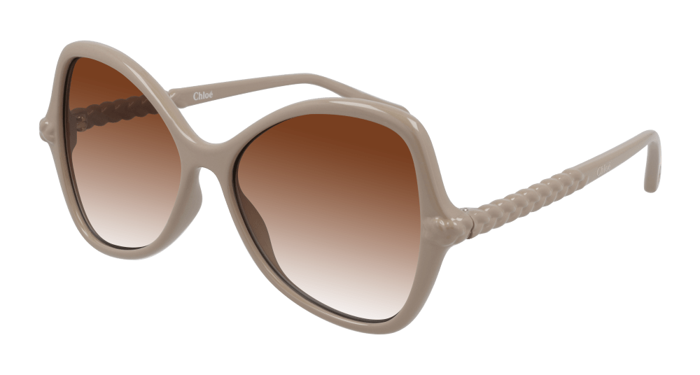 Chloe Sunglass Woman Beige Orange CH0001S-002