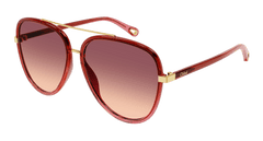 Chloe Sunglass Woman Red Red CH0129S-004