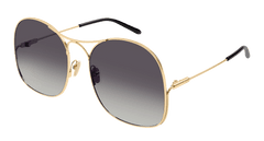 Chloe Sunglass Woman Gold Grey CH0164S-001